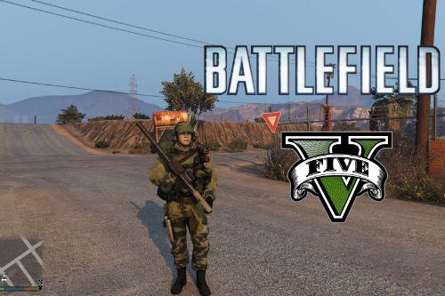 Battlefield 4 Engineer: Rus Ped Add-On